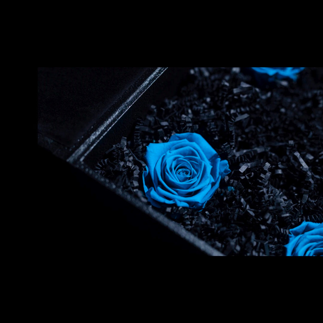 BLUE FOREVER ROSES