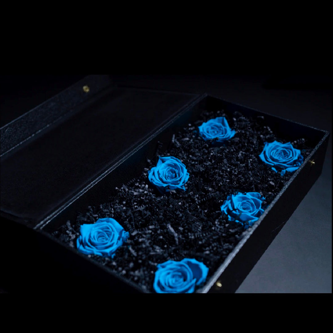 BLUE FOREVER ROSES