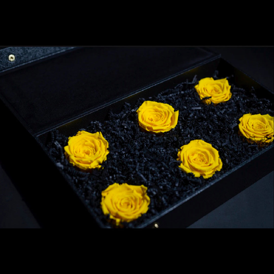 YELLOW FOREVER ROSES