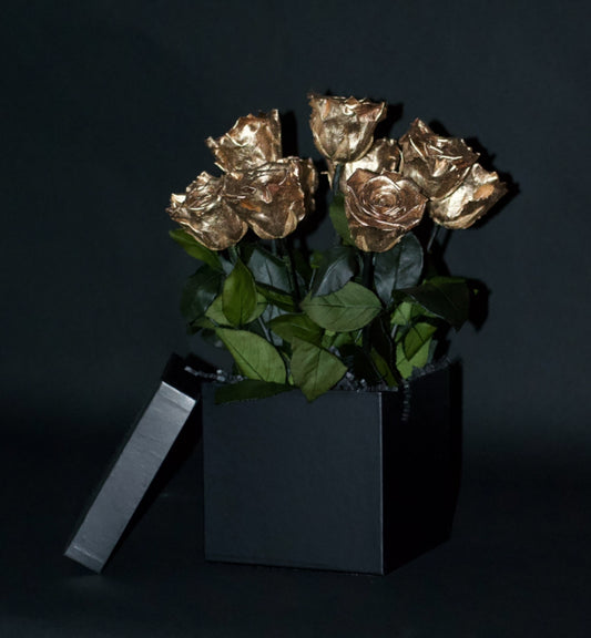 Forever Rose Arrangement in a Gift Box